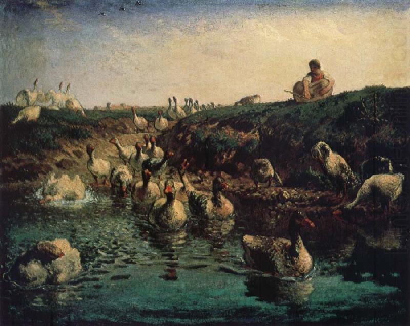 Geese, Jean Francois Millet